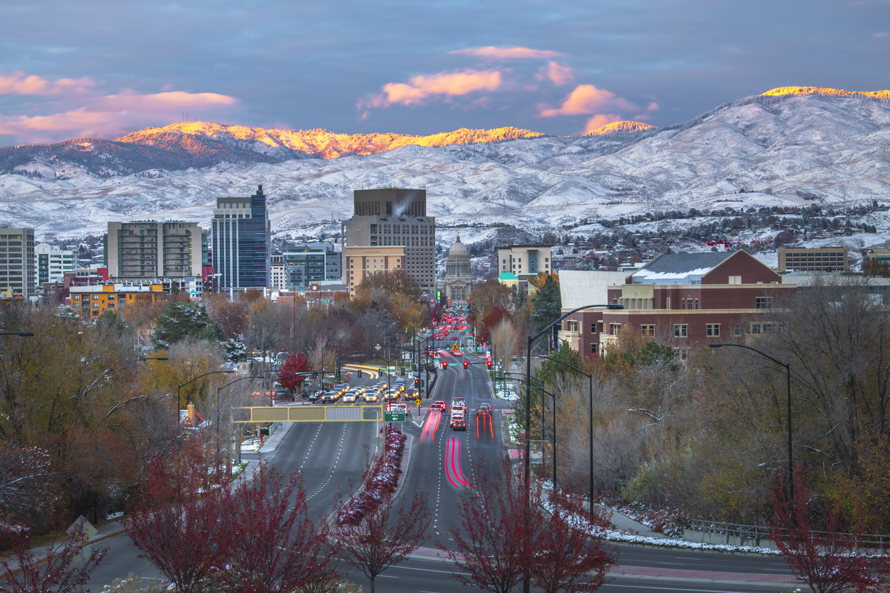 Panoramic Image of Boise City, ID